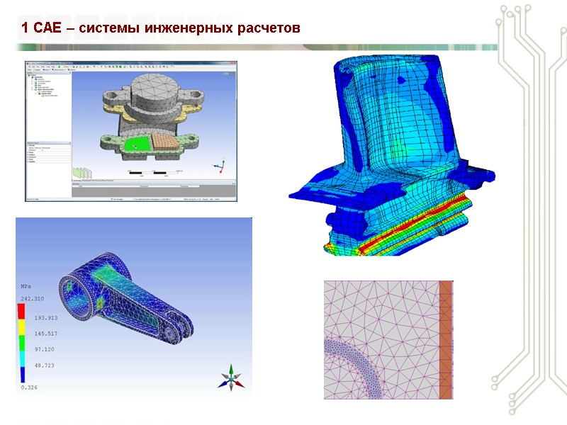 1 CAE – системы инженерных расчетов